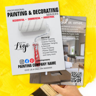 MÅLNING & DEKORATION flyer