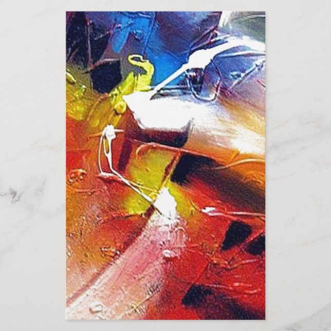 Målning för abstrakt Expressionism (Framsida)