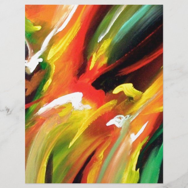 Målning för abstrakt Expressionism (Framsida)