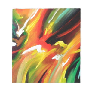 Målning för abstrakt Expressionism Anteckningsblock