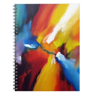 Målning för abstrakt Expressionism Anteckningsbok