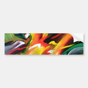 Målning för abstrakt Expressionism Bildekal