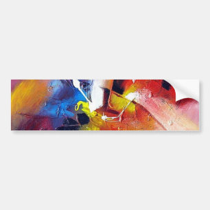Målning för abstrakt Expressionism Bildekal