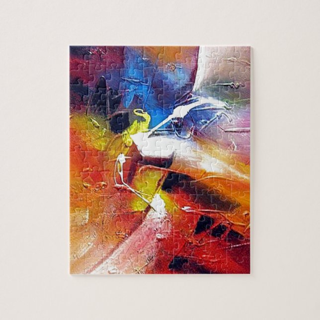 Målning för abstrakt Expressionism Pussel (Vertikal)