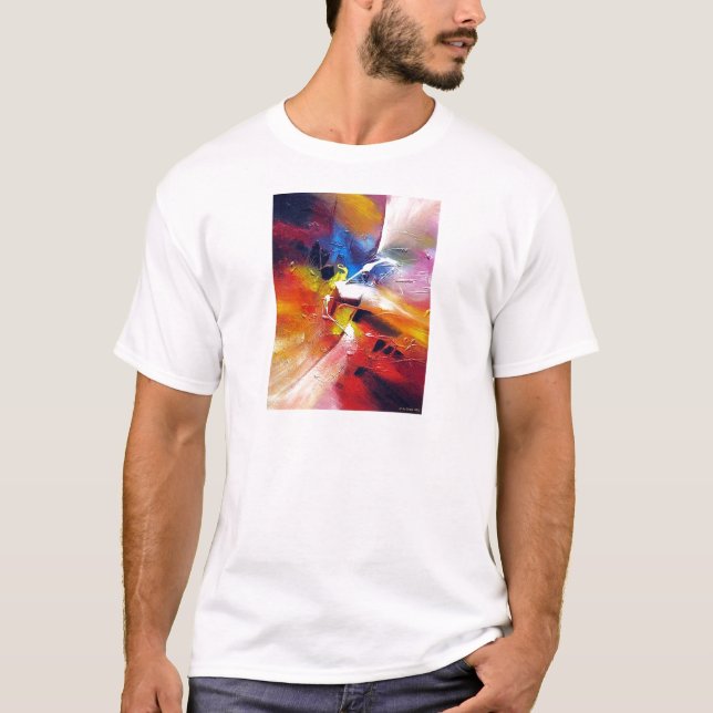 Målning för abstrakt Expressionism T Shirt (Framsida)