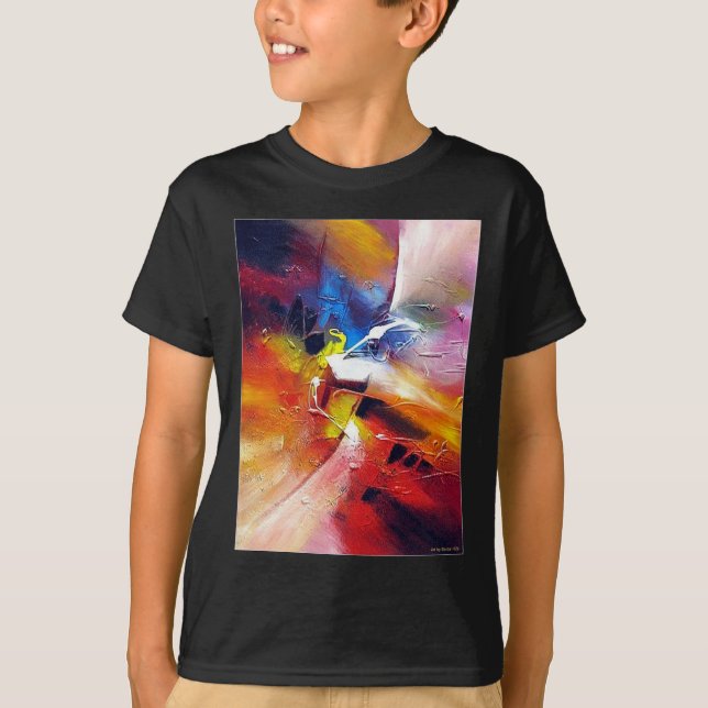 Målning för abstrakt Expressionism T-shirt (Framsida)