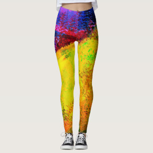Målning för Abstrakten BrightStor - Leggings