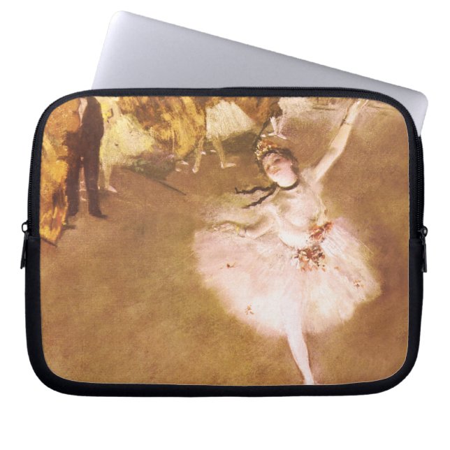 Målning för Ballet Dancer Degas Star Laptop Fodral (Framsidan)