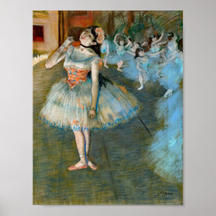 Målning för Degas Ballet Star Poster