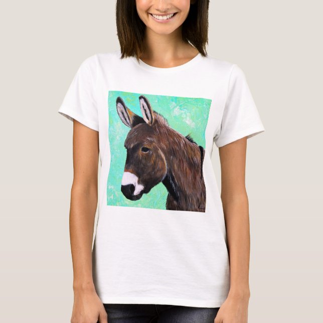 Målning för Donkey T-shirt (Framsida)