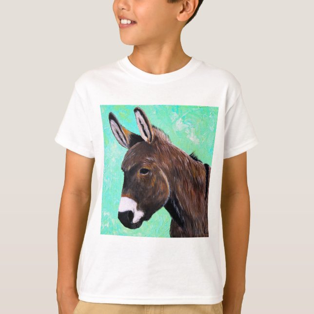 Målning för Donkey Tee Shirt (Framsida)