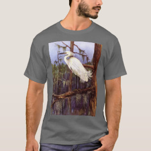 MÅLNING FÖR FLORIDA EVERGLADESHERON TEE SHIRT
