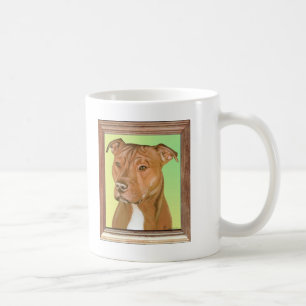 Målning för groptjurTerrier Kaffemugg