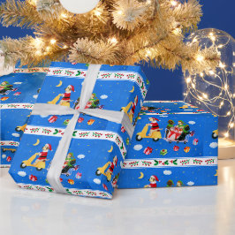 Målning för jullabrador presentpapper