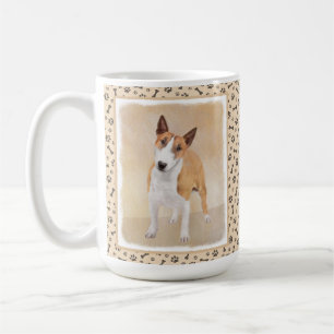 Målning för miniatyr Buller Terrier - Cute Origina Kaffemugg