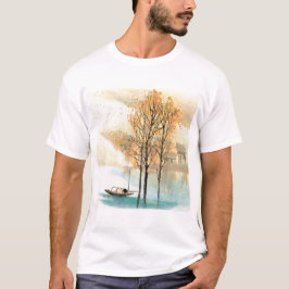 Målning för naturbyage t shirt