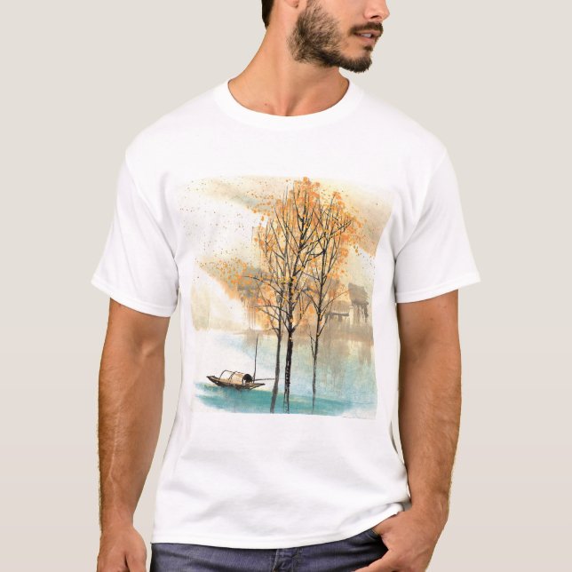 Målning för naturbyage t shirt (Framsida)