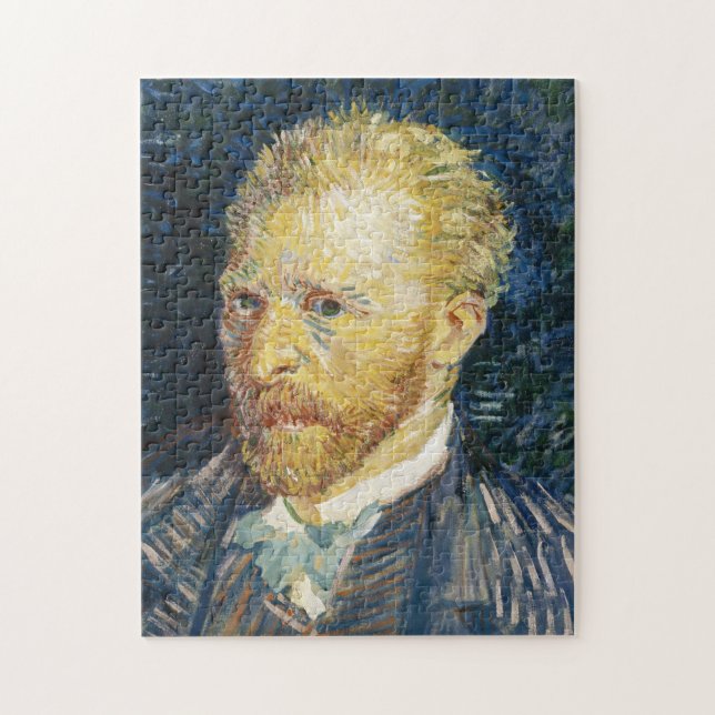 Målning för självporträttVincent Van Gogh konst Pussel (Vertikal)