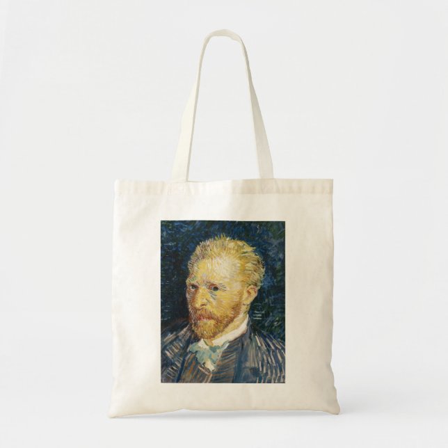 Målning för självporträttVincent Van Gogh konst Tygkasse (Framsidan)
