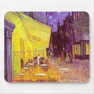 Målning för Van Gogh CafeImpressionist Musmatta