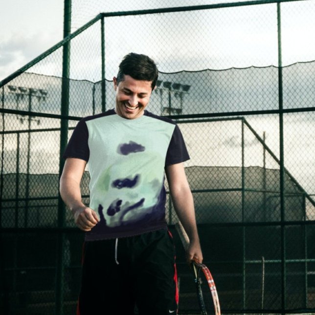 Målning för vattenfärgsfärg Vild Panda-målning T Shirt (Skapare uppladdad)