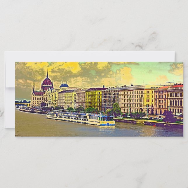 Målning från det ungerska parlamentet (Framsida)