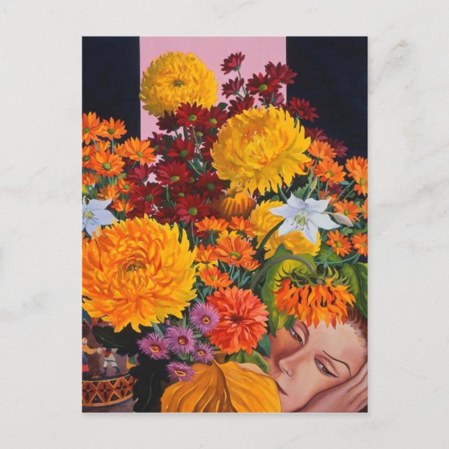 Målning i oktober 2005 vykort (Framsida)