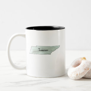 Målning i Tennessee State Illustration Två-Tonad Mugg