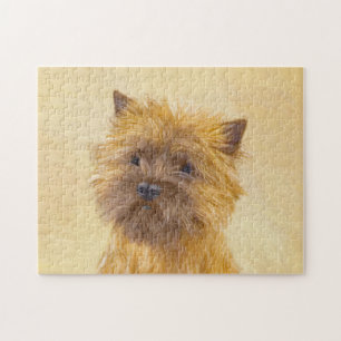 Målning med kairn Terrier - Cute Original Hund Ar Pussel