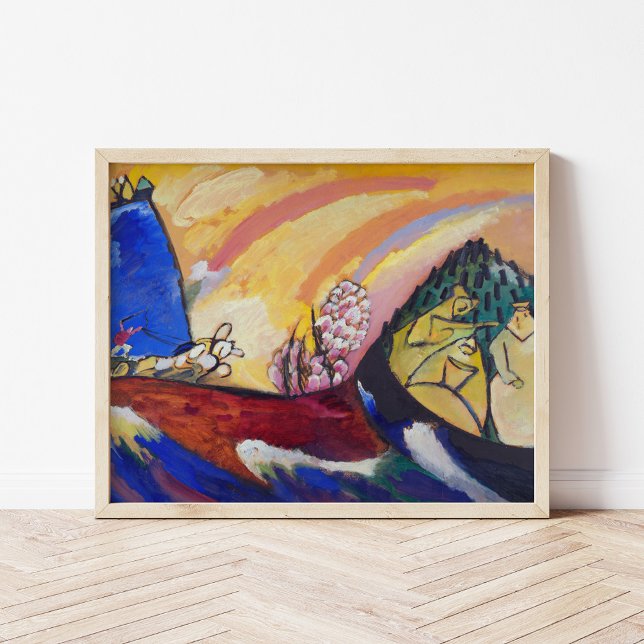 Målning med Trojka | Kandinsky Poster (Skapare uppladdad)