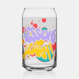 MÅLNING SPLASH LEKTIONER LÄR GLAS KOPP