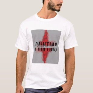 målning utanför linjer t shirt