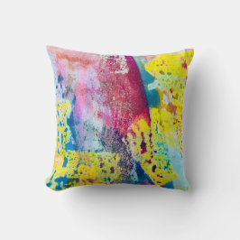 Målning/vattenfärg/modern/estetisk/Stil Kudde