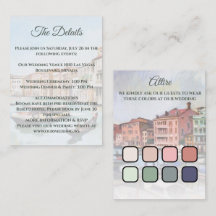 Målningar av Grand Canal, Venedig, Italien