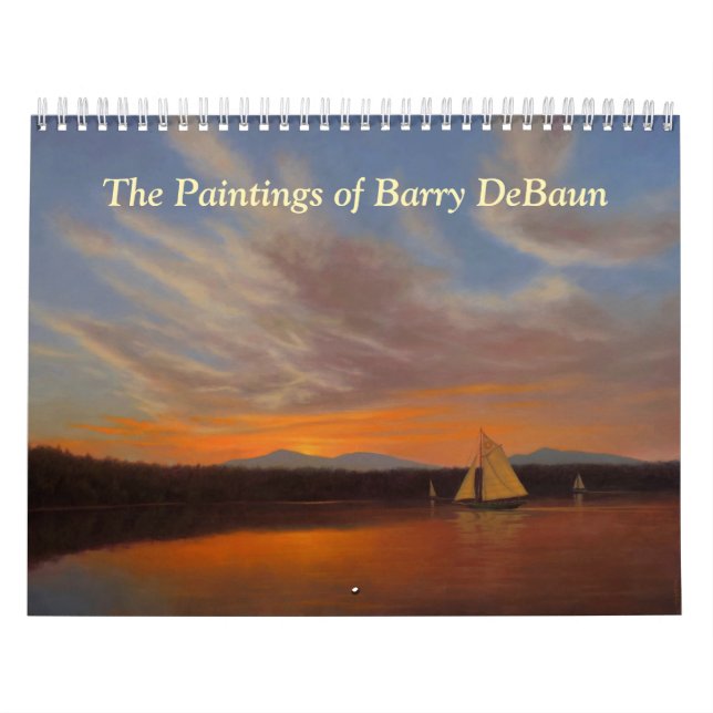Målningarna av Barry DeBaun Kalender (Omslag)