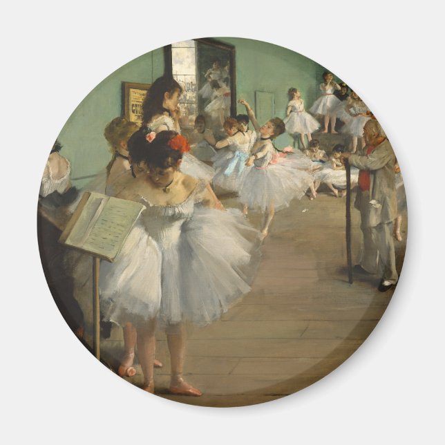 Målningsfack för Degas Art Dance Class Magnet (Framsidan)