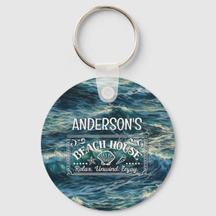 Målningshavet överträffar din Äventyr börjar Nyckelring