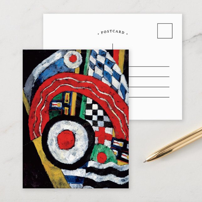 Målningsnr 46 | Marsden Hartley Vykort (Skapare uppladdad)