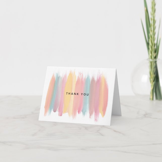 Målningsparty Bröllopsfest Tack (Framsida)