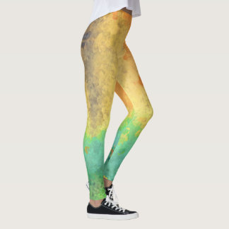 Målningstänkta Leggings