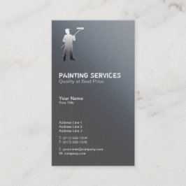 Målningstjänster | Painter Silver Visitkort