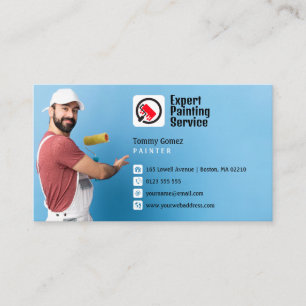 Målningstjänster Painter Visitkort