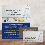 Målningsutrustning, målare och dekorator reklamblad<br><div class="desc">Målningsutrustning,  målare och dekorator Reklamflygare av Affärskortet Store.</div>