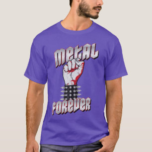 Malochico Heavy Metall Horns Metall Forever T Shirt