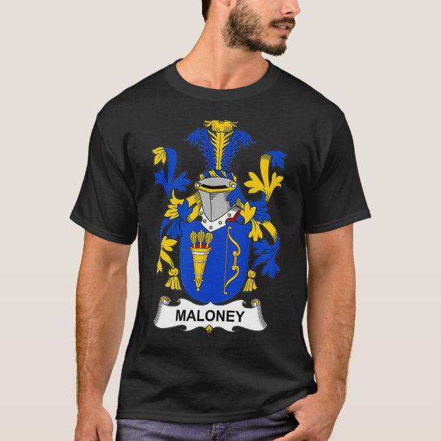 Maloney Jackar om Arm Family Crest T Shirt (Framsida)