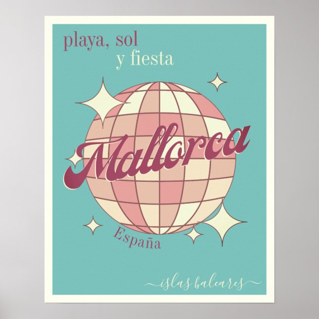 Malorisk vintage Poster (Framsidan)