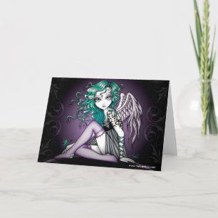 Malory Violet Tattoo Angel Card Kort