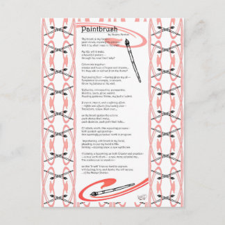 målpensel-dikt vykort