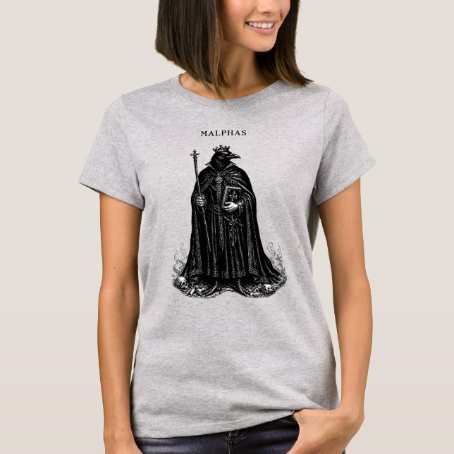 Malphas från den ihåliga tronen t shirt (Framsida)