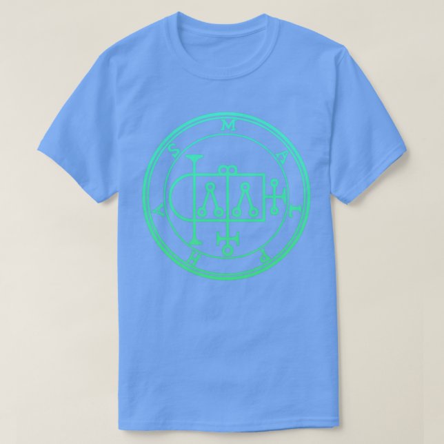 Malphas Sigil Bygger Gröntens övertoning för bostä T Shirt (Design framsida)